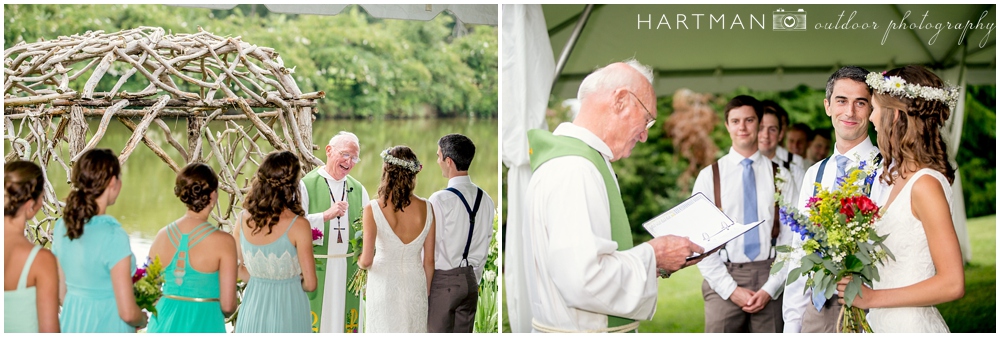 Hodgin Valley Farm Wedding Ceremony
