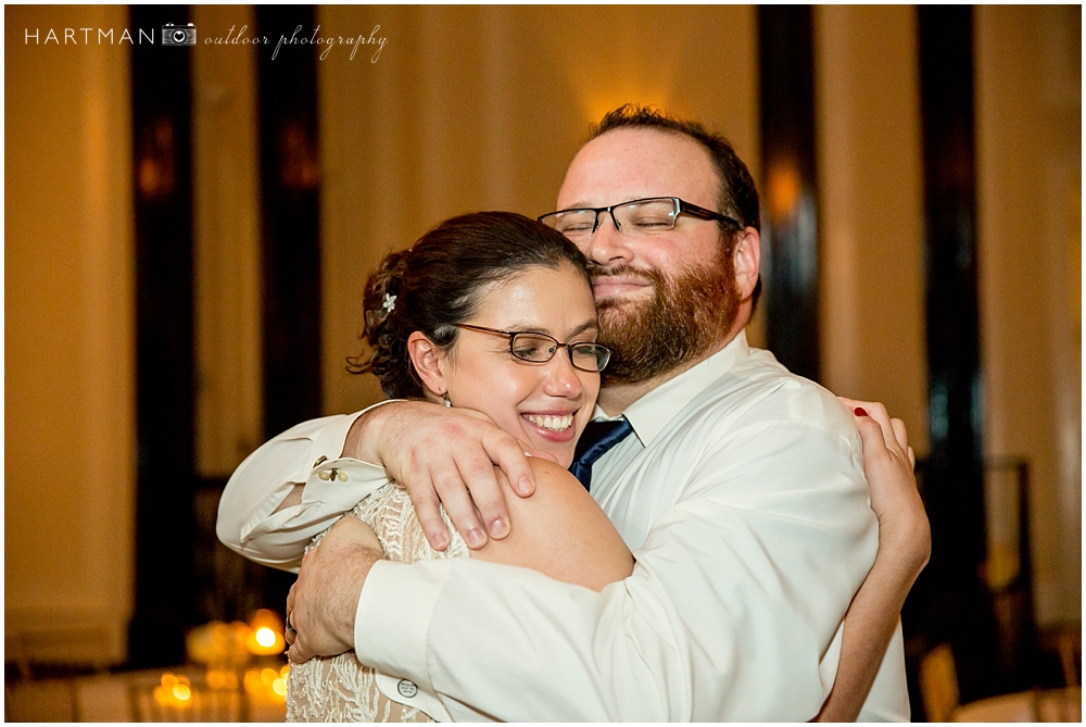 Bride and Groom Hug 0274