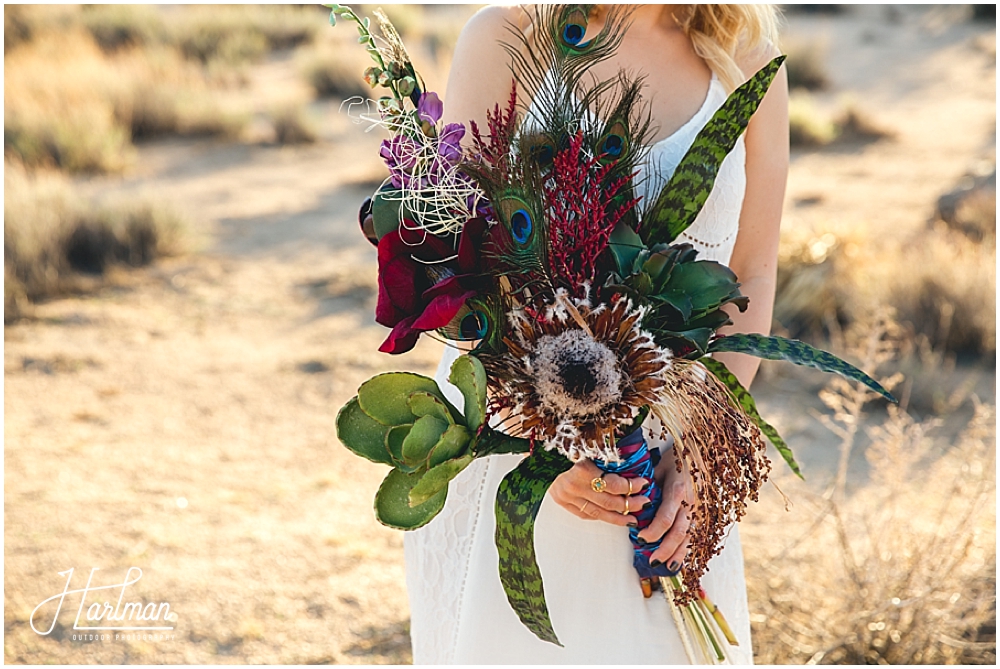 Bride Desert Wedding Bouquet