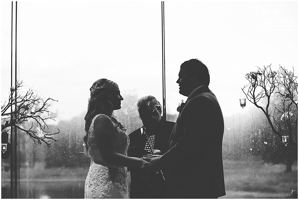 Rainy Ginko Room Morton Arboretum Wedding Ceremony 0827