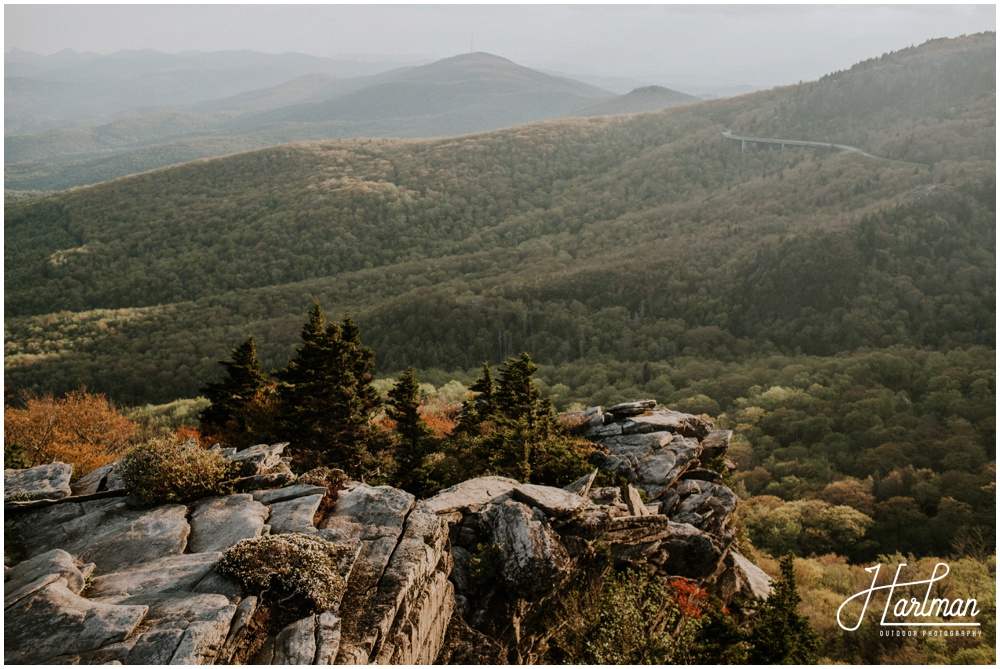 Blue Ridge Mountain Engagement Session Boone, NC_0013