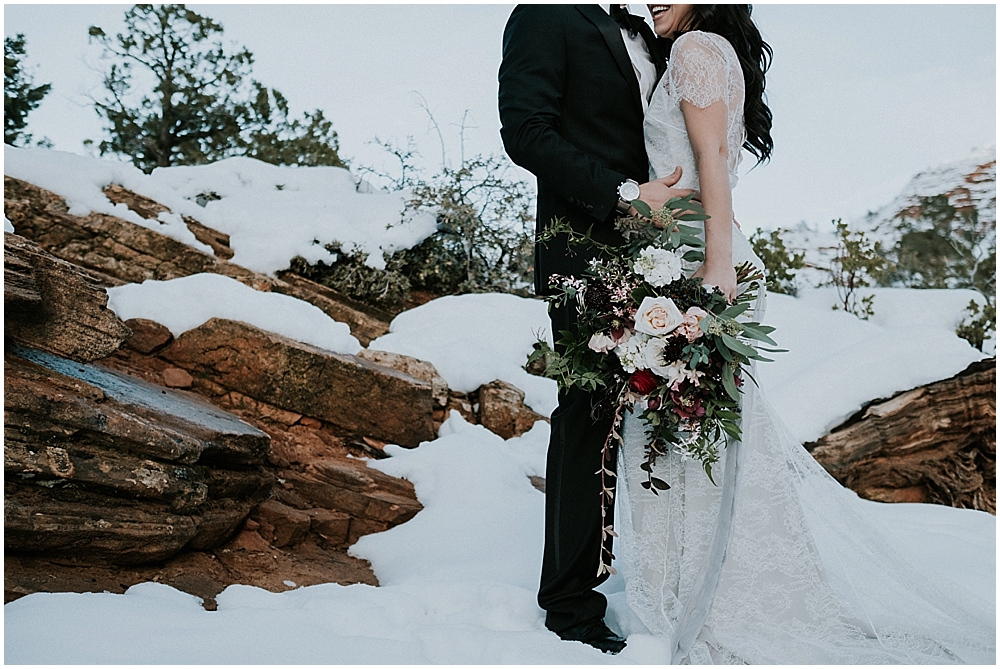 Zion National Park Spring Wedding