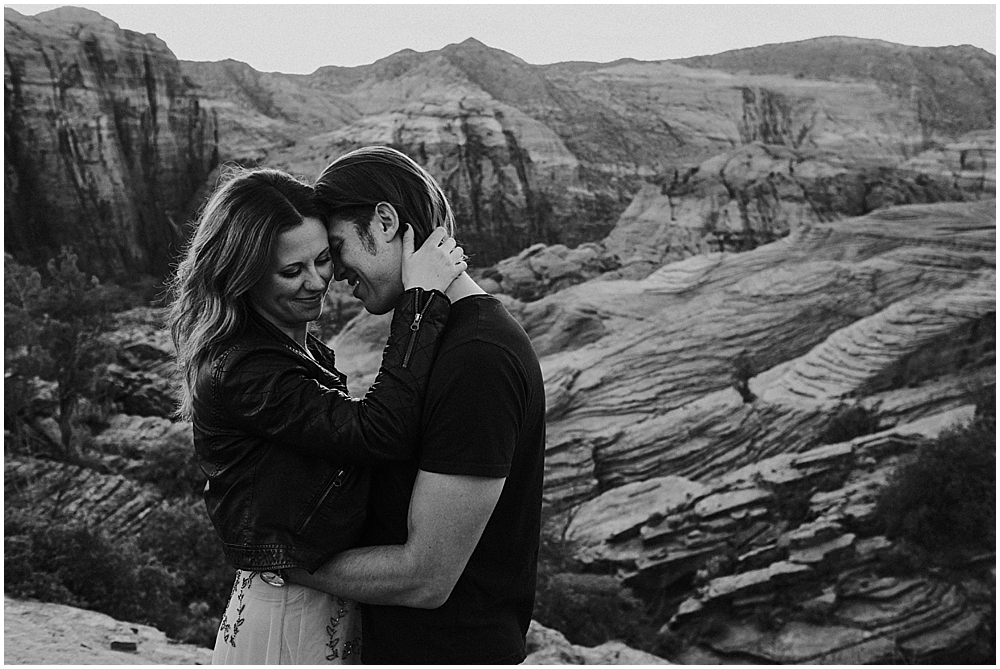 engagement session in Bryce Canyon Utah