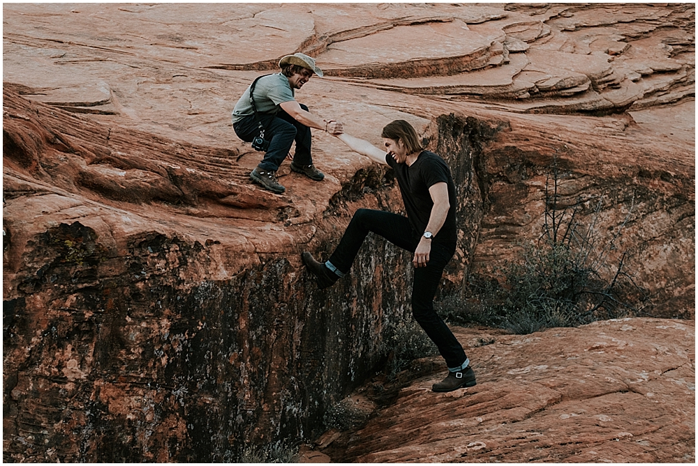 Snow Canyon State Park elopement 