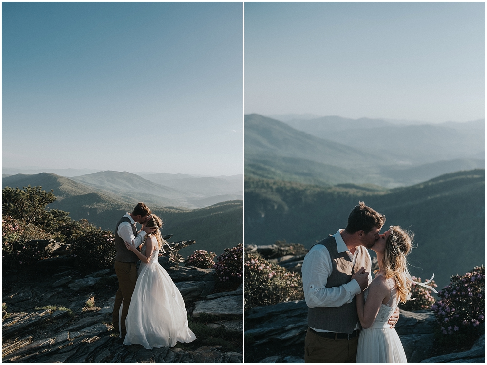 Hawksbill mountain wedding