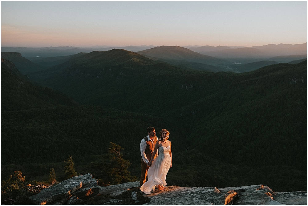 appalachian mountain elopement