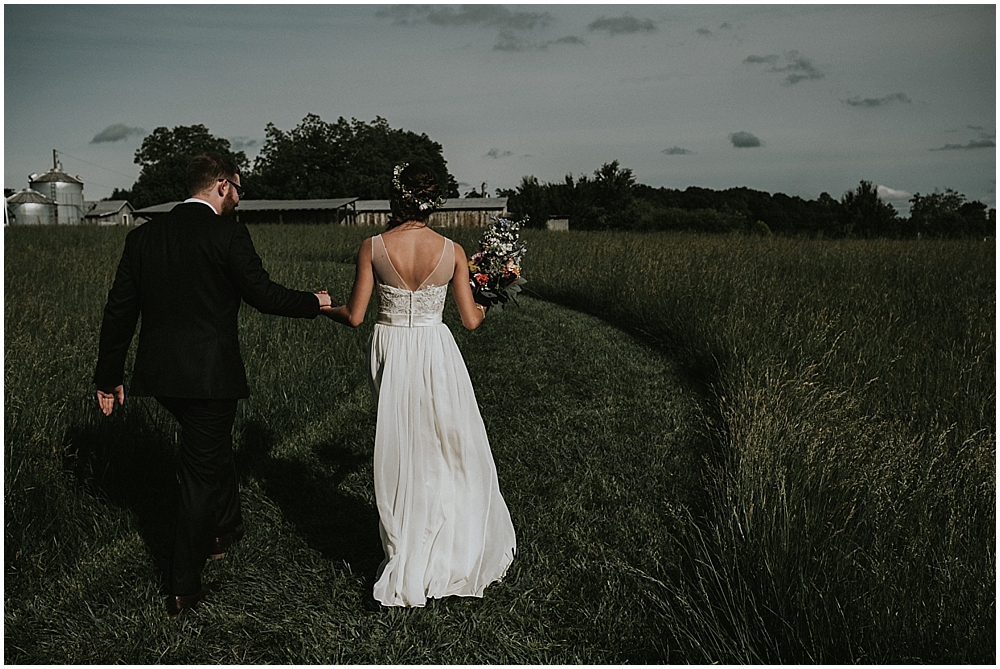 Durham outdoor wedding