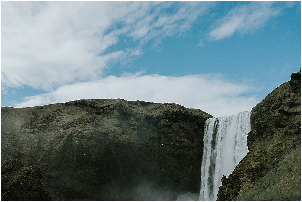 Iceland Skogafoss wedding