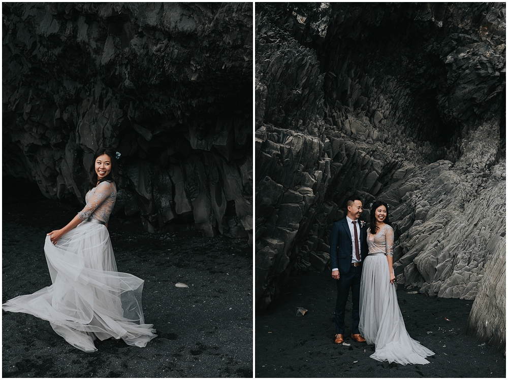 Iceland black beach Reynisfjara