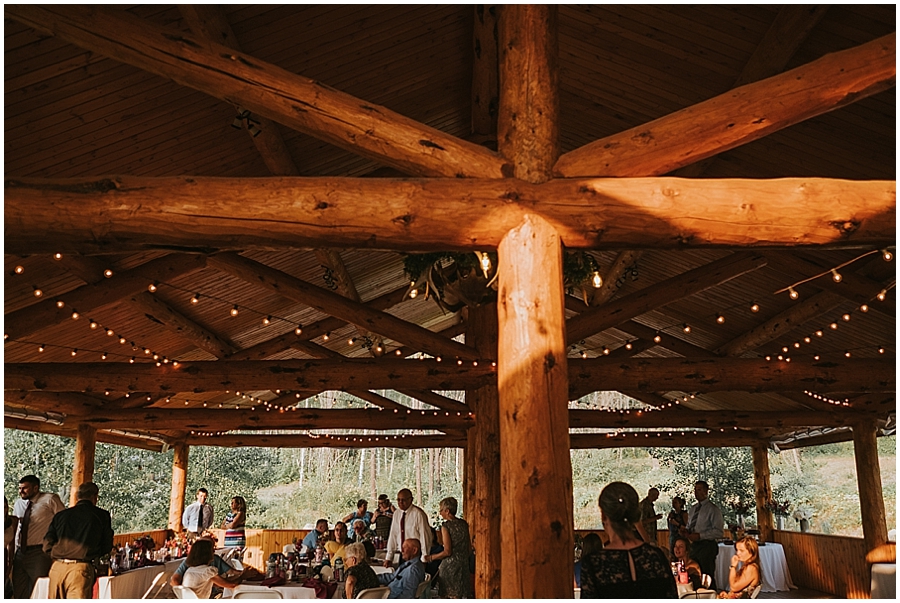 Glacier National Park indoor wedding venue