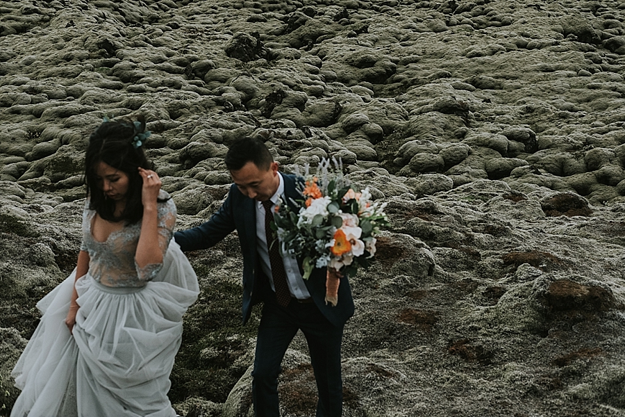 Iceland adventure elopement photographer