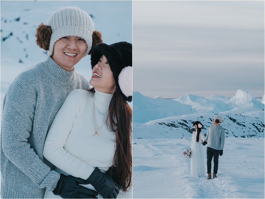 Antarctica wedding 