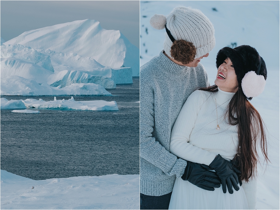 Antarctica elopement 