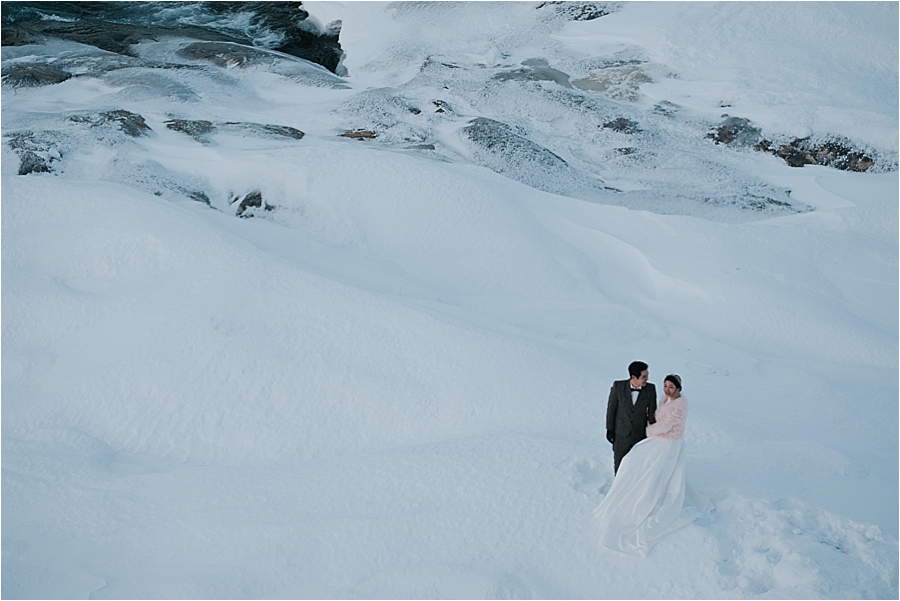 north pole winter wedding