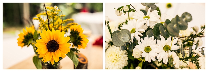 Backyard Wedding Flowers