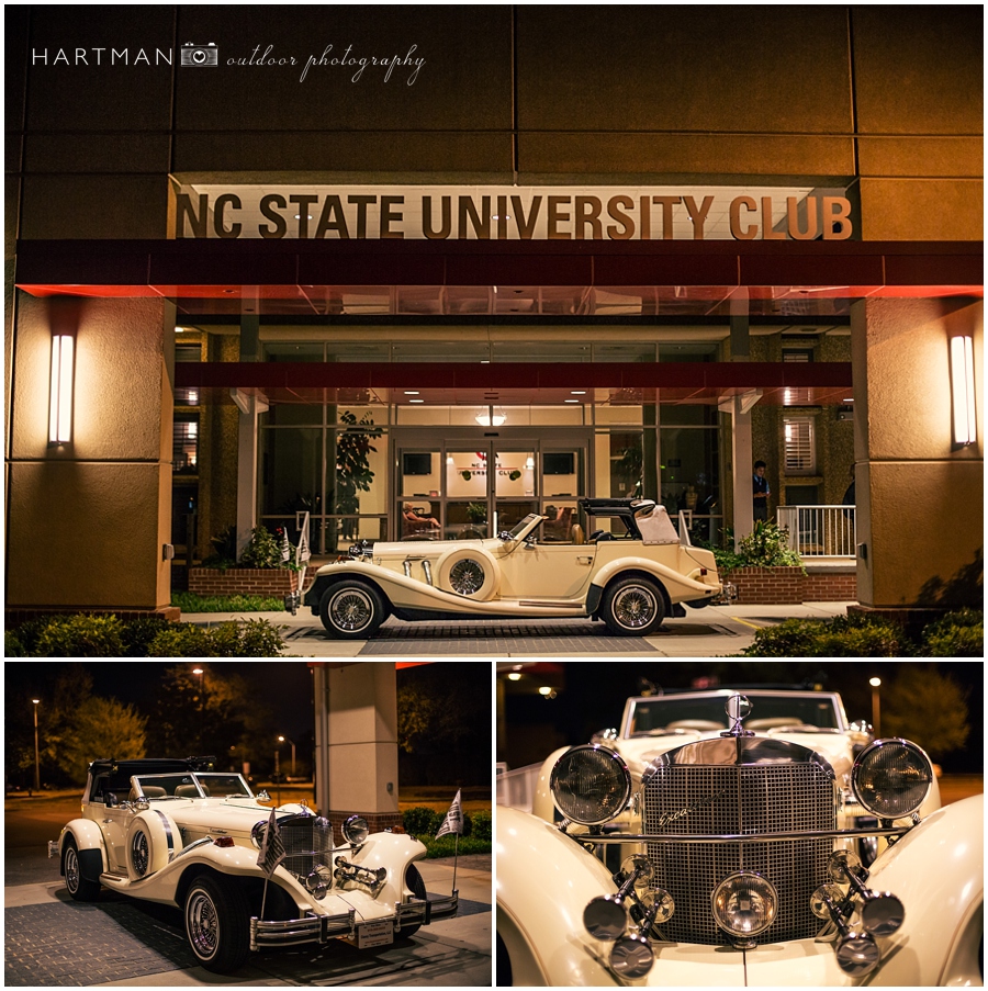 Allie and Matthew Wedding Vintage Car