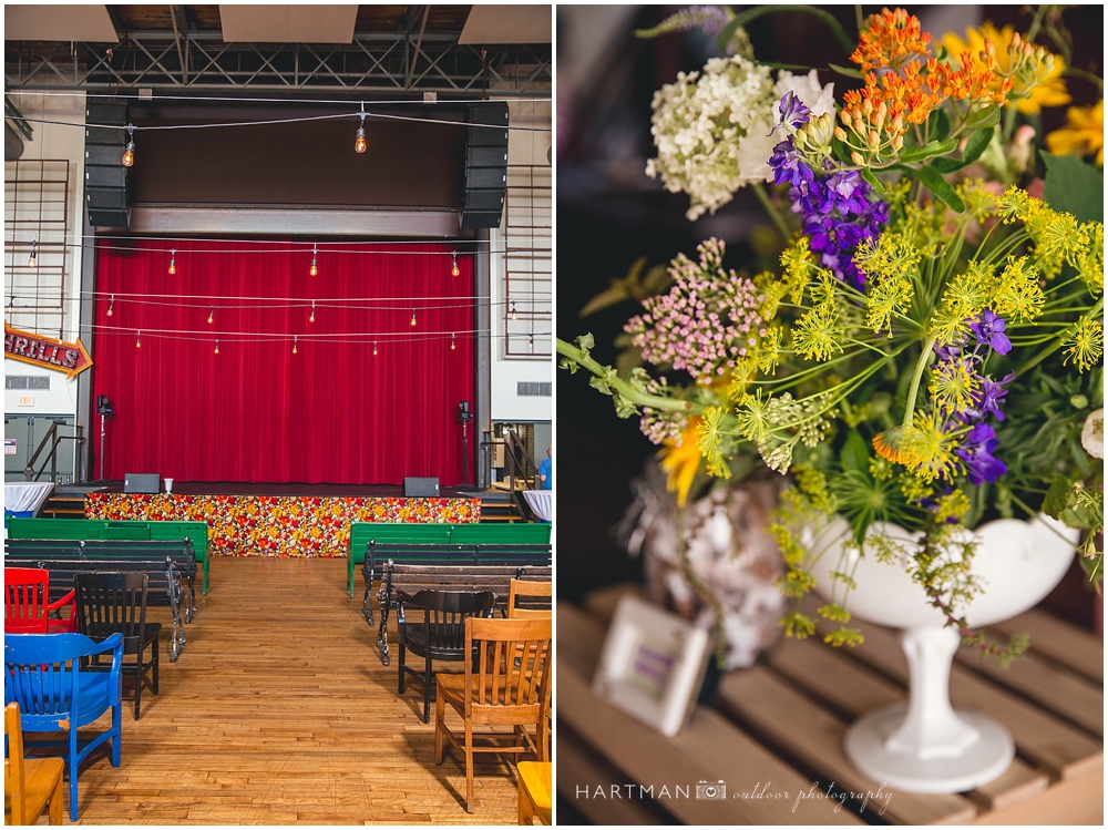 Haw River Ballroom Indoor Ceremony