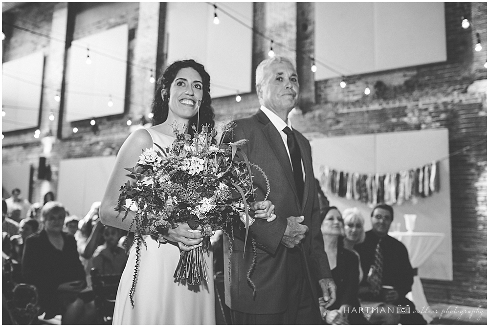 Haw River Ballroom Indoor Wedding