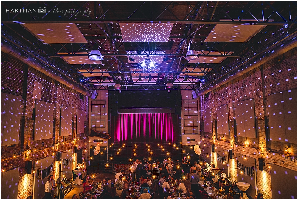 Haw River Ballroom Rock N Roll Wedding