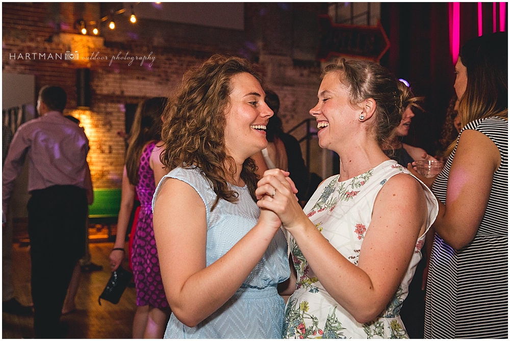 Haw River Ballroom Lesbian Wedding