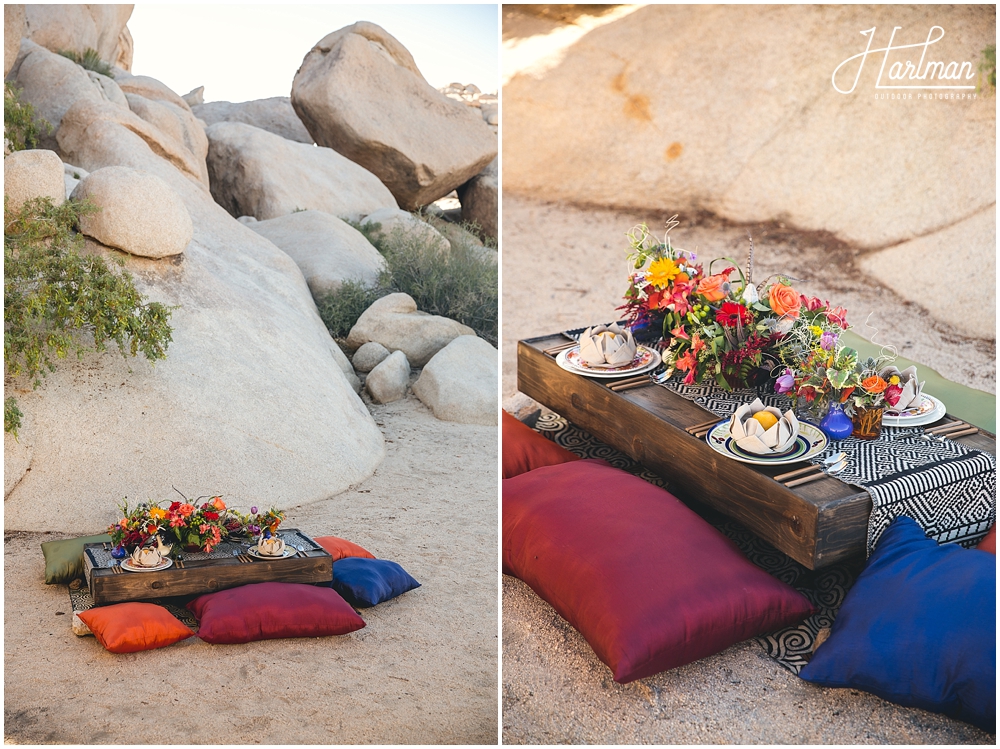 Bohemian Coachella Joshua Tree Elopement