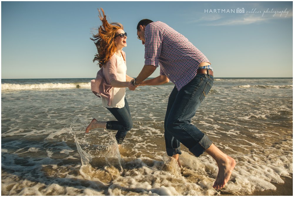 Ocracoke Beach Engagement 000057