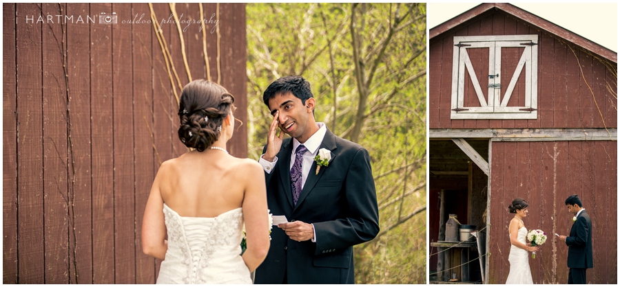 Ram and Belinda Indian Wedding First Look