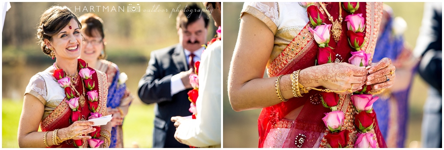 Ram and Belinda Indian Wedding Outdoor