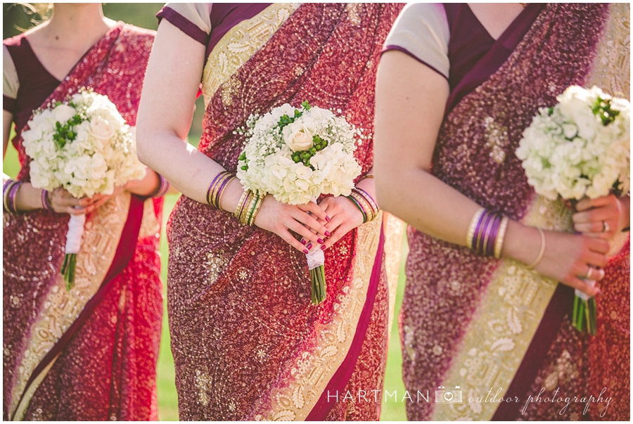 Ram and Belinda Indian Wedding Bridesmaids