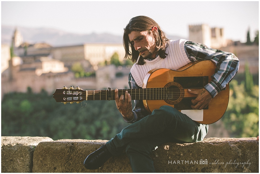 Spain Travel Photos Guitarist