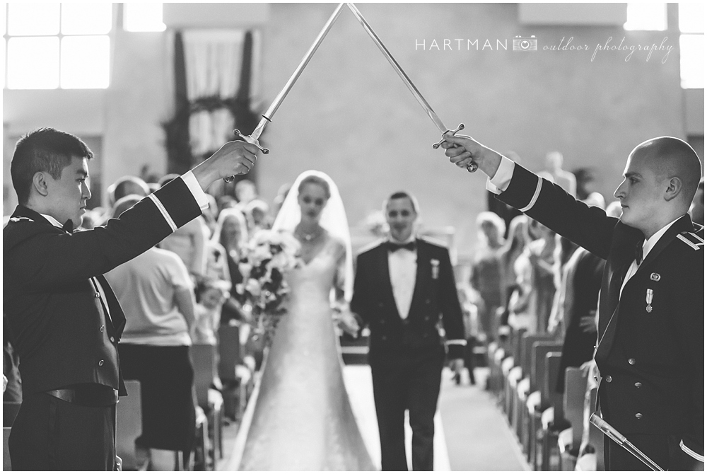 Wedding sword ceremony