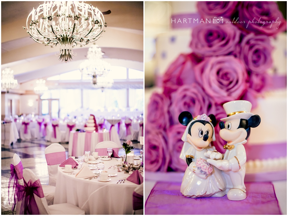 Disney Themed Wedding Reception