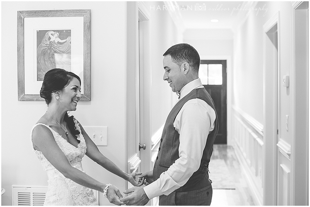 Bride and Groom First Look