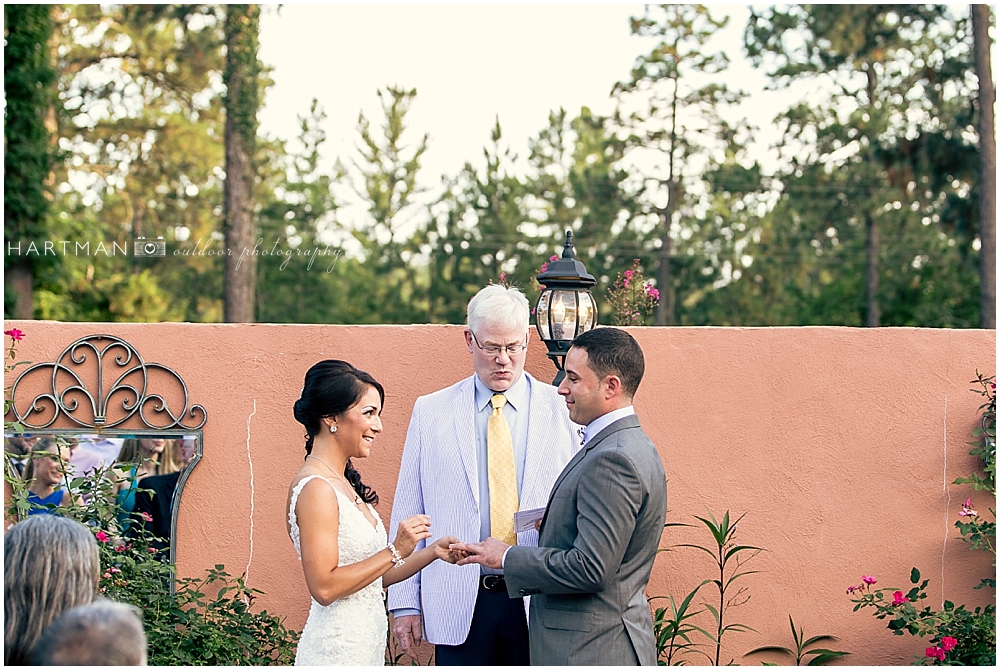 Ironwood Cafe Wedding Ceremony