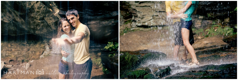 Hanging Rock Engagement Session