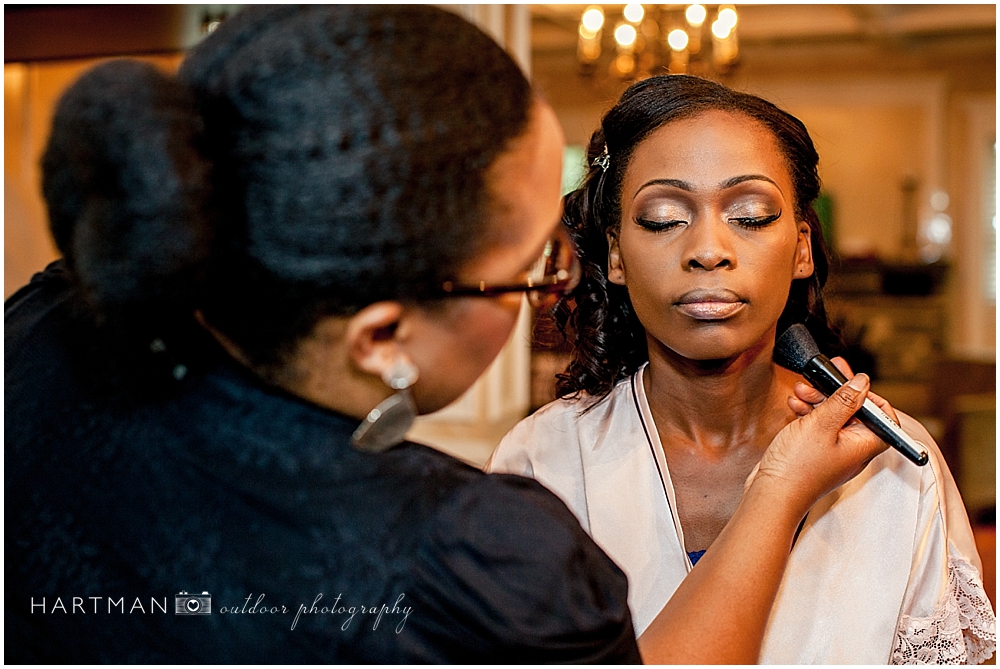 Bride Anna Getting Ready