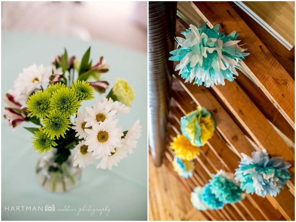 DIY Turquoise Wedding Details