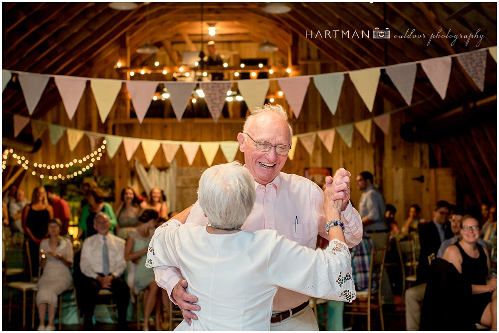 Grandparents dancing