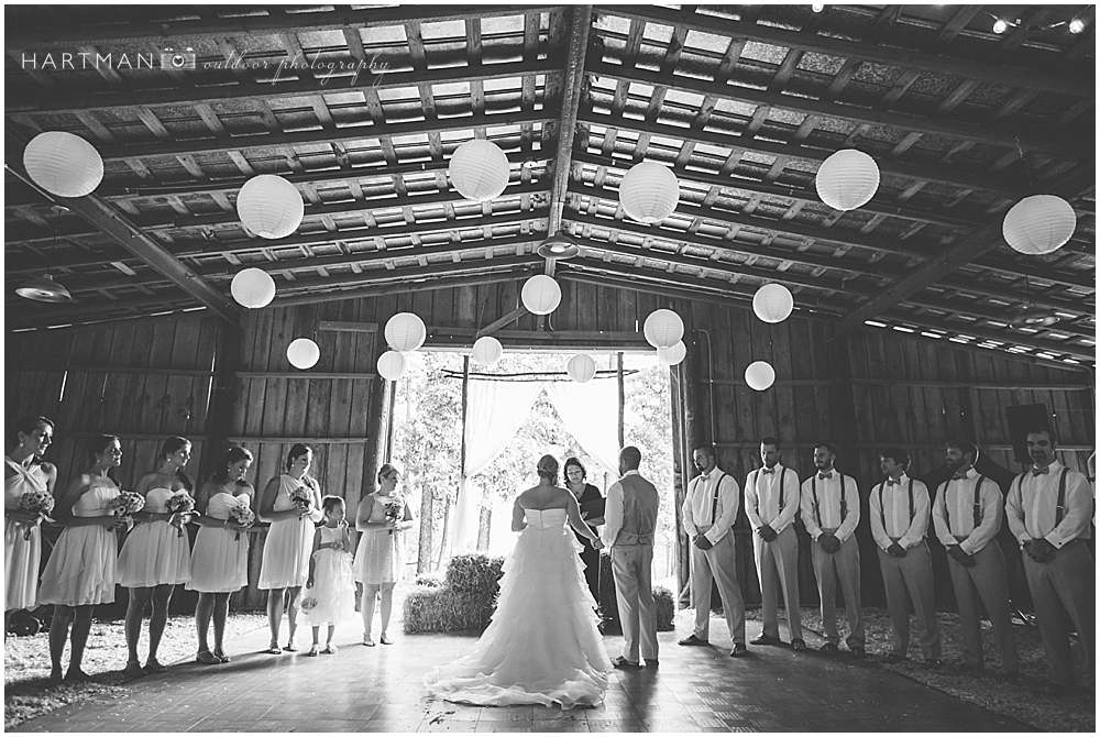 Little Herb House Wedding Indoor Ceremony