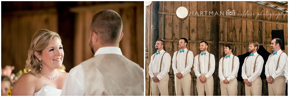 Little Herb House Wedding Indoor Barn Ceremony