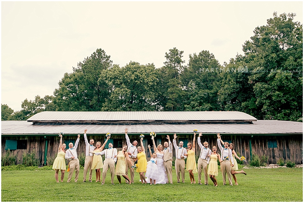Little Herb House Wedding Bridal Party