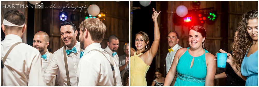 Little Herb House Wedding Dancing in Barn