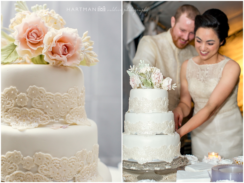 Homemade Wedding Cake