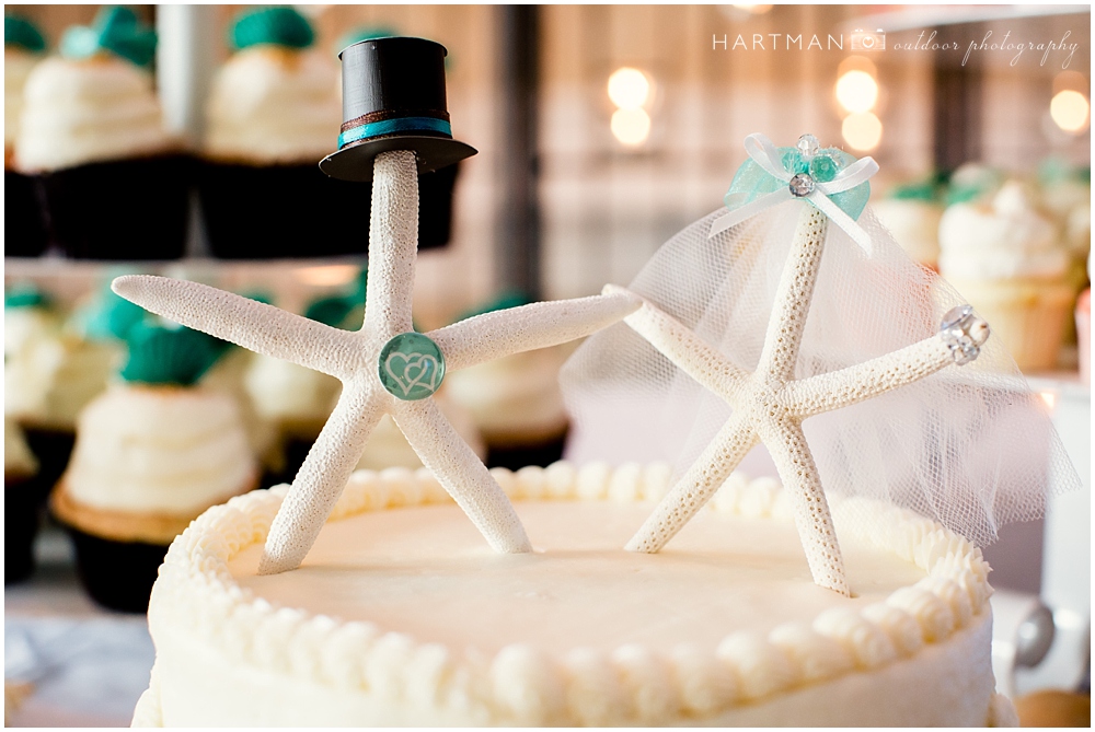 Gigi's Starfish Wedding Cake Topper