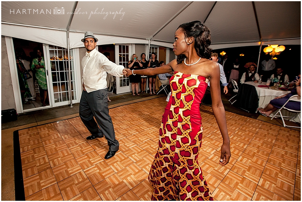 African Raleigh Wedding Dress Photographer