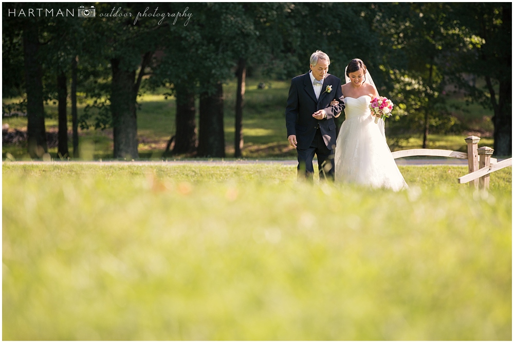 Oaks of Salem Wedding Ceremony