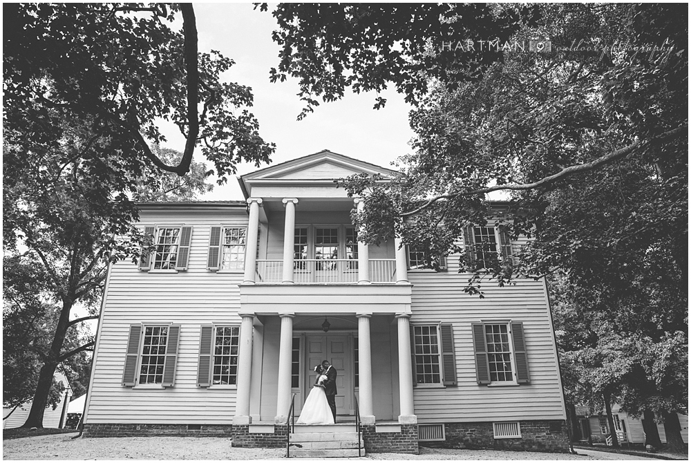 Vintage Raleigh Mordecai Wedding Ceremony and Reception