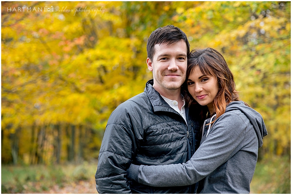 Grayson Highlands Engagement Fall Foliage