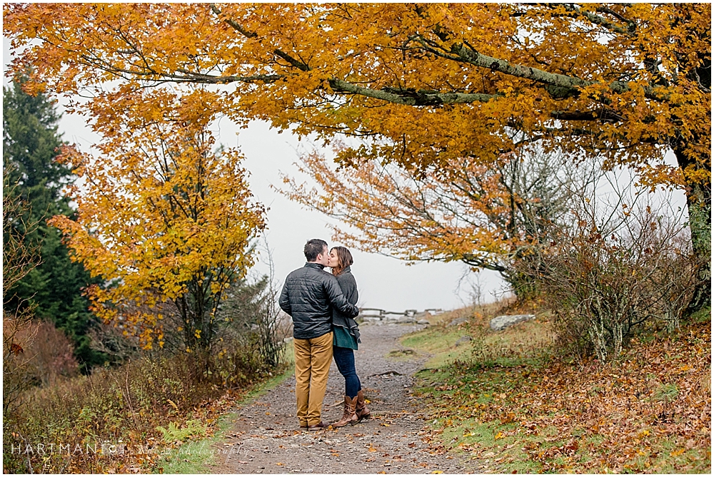 Grayson Highlands Engagement Fall Colors