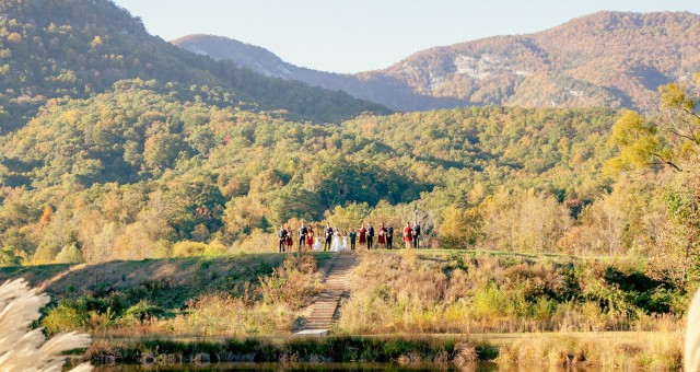 Anna + Kevin | Lake Lure Inn Wedding